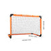 Portable Foldable Football Goal Set with Ball and Pump for Kids' Garden Play