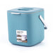 Portable 2-Tier Kitchen Waste Bin with Handle — 4L Compost Drainer