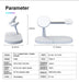 3-in-1 Magnetic Wireless Charger Stand for iPhone 12–17, Apple Watch Series 4–10 & AirPods (Qi)
