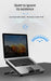 Gaming Laptop Cooler for 12–16 inch Notebooks | Dual Fans & Adjustable Wind Speed