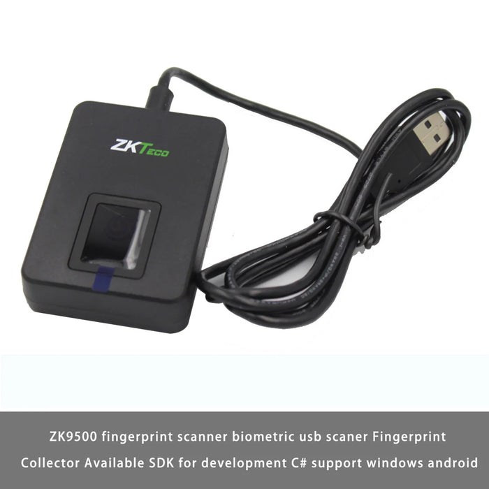 ZK9500 / Live10R USB Optical Fingerprint Scanner – Biometric Sensor with Free SDK (Windows, Android, Linux)