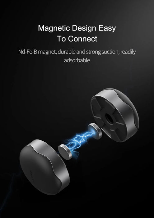 Magnetic Portable Laptop Stand & Cooling Pad — Aluminium, Skidproof