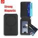 Leather MagSafe Magnetic Card Holder Wallet for iPhone 12–16 (Pro/Max/Plus)