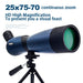 25-75x70 Spotting Scope Monocular with BAK4 Prism, Waterproof for Birdwatching, Shooting & Camping