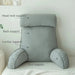 Headboard Sofa Cushion — Supportive Backrest Pillow for Reading, Medium–High Softness