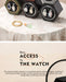 Type-C Mini Single Motor Watch Winder with Adjustable Rotation Modes