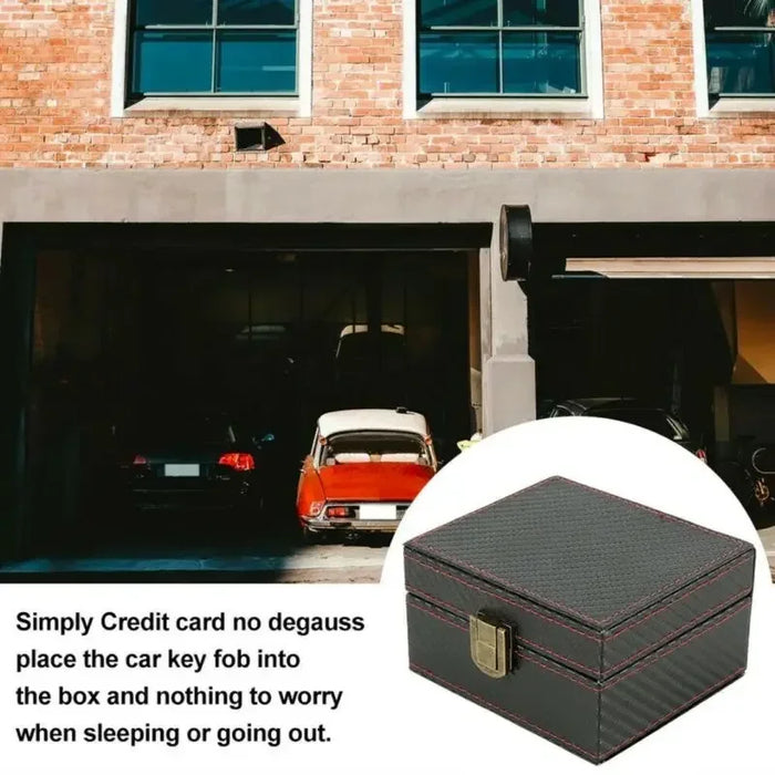 Faraday Car Key Signal Blocker Pouch — RFID Shield for Keyless Entry