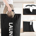 Large 90L Oxford Laundry Bag with Padded Handles – Foldable Clothes Storage