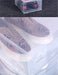 Transparent 6-Pack Shoe Storage Boxes — Thickened, Foldable, Dustproof & Stackable