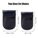 Signal-Blocking Car Key Pouch – RFID Faraday Bag, Two Pockets