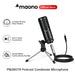 PM360TR Condenser Tabletop Microphone — 3.5mm Cardioid for PC, Phone & Recording