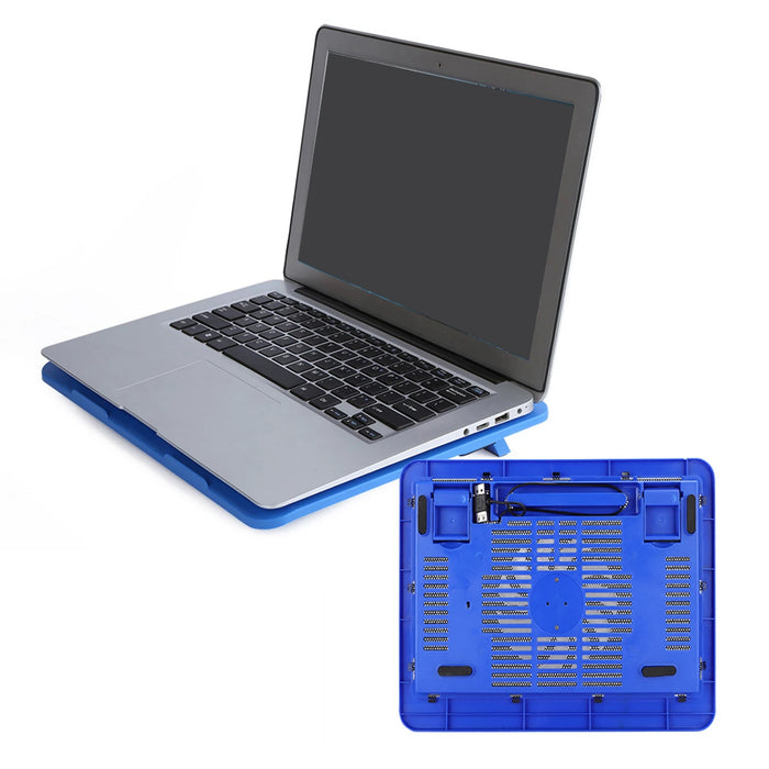 Laptop Cooling Pad with 130mm Fan, USB Powered — For 14-inch and Below