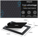 Desktop Speaker Stands — Carbon Steel 2‑Pack for Improved Stereo Sound & Vibration Reduction