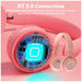 Y08 Macaron Wireless Bluetooth Headphones with Mic — Stereo Headband for Kids & Gaming