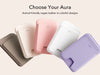 Vegan Leather MagSafe Wallet with Adjustable Stand — 5-Card Holder for iPhone 12–16