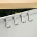 S-shaped Metal Over-Cabinet Door Hooks — Multi-purpose Kitchen & Bathroom Storage