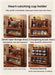 Bamboo 3-Tier Cup & Glass Organiser Shelf – Countertop Storage for Mugs & Small Spaces