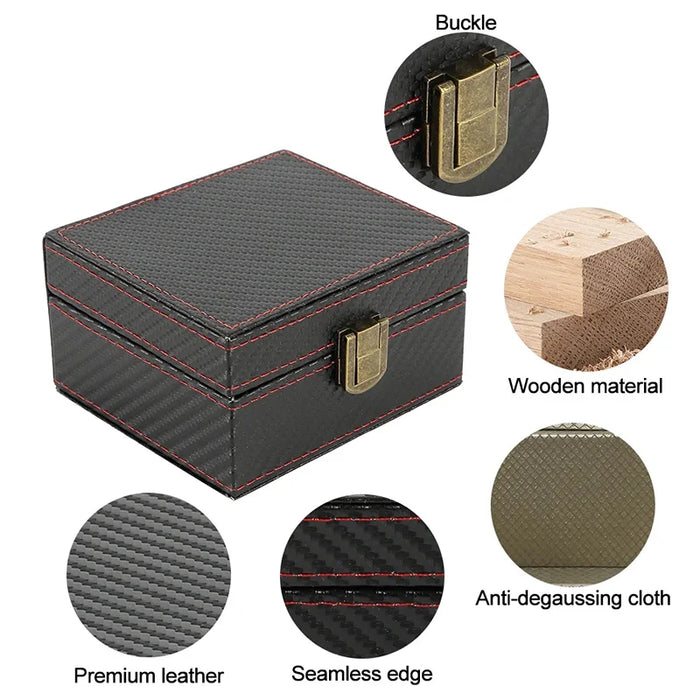 Faraday Box RFID Signal Blocker for Car Key Fobs — Carbon Fibre Key Protector