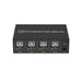4 Port HDMI KVM Switch 4 in 1 out 4K 60Hz HDMI USB Switch Selector with Desktop Controller for 4 PC Share Monitor Mouse Keyboard