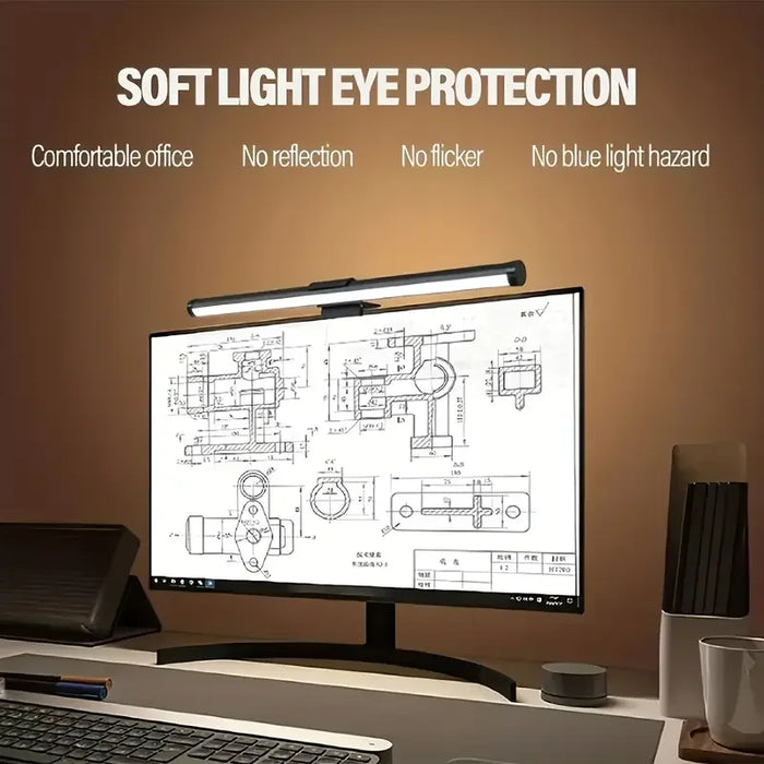 30cm LED Monitor Light Bar — CCT & RGB USB Dimmable Desk Lamp