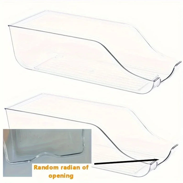 Fridge Storage Boxes – Stackable Plastic Organisers for Cans & Pantry