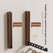 Wood Wall-Mounted Clothes Hanger — Foldable, Space-Saving Drying Rack