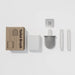 Mini Silicone Toilet Brush — Detachable Pole & Drip-Proof Holder