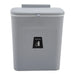 Kitchen Compost Bin — 9L Hanging Bin with Odour-Sealing Lid