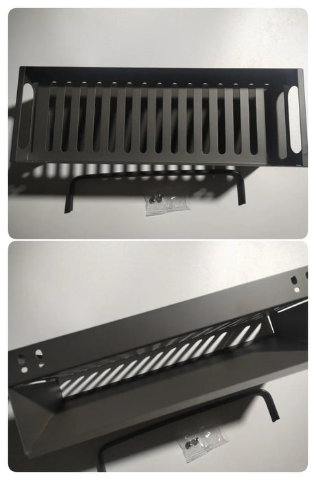 Extra-Large Carbon Steel Sink Caddy - Sponge & Soap Dish Countertop Organiser Rack