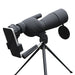25–75x60 HD Spotting Scope Monocular — Waterproof Zoom for Birdwatching & Camping