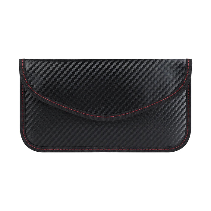 Signal-Blocking Faraday Key Pouch – Car Key & Phone Protector