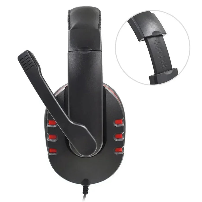 3.5mm Wired Gaming Headset with Microphone for PS4, PC & Smartphones