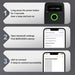 TD-W7 Mini 2D Barcode Scanner — 2.4G Wireless & Bluetooth, Portable 1D/2D QR Reader with Storage