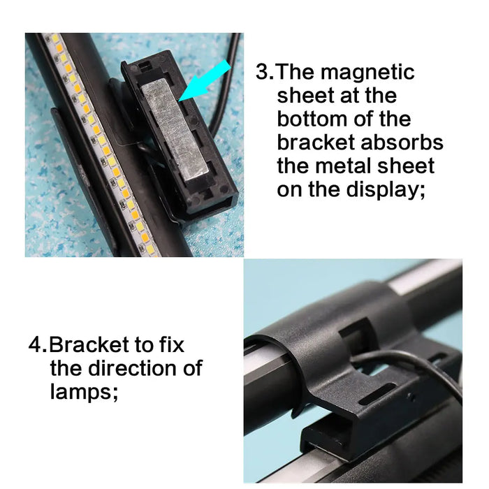 LED Monitor Light Bar — Eye-Care Stepless Dimming for Work & Gaming