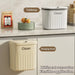 Hanging Bin for Cabinet Door – 8.5 L or 12 L, Wall‑Mounted with Lid
