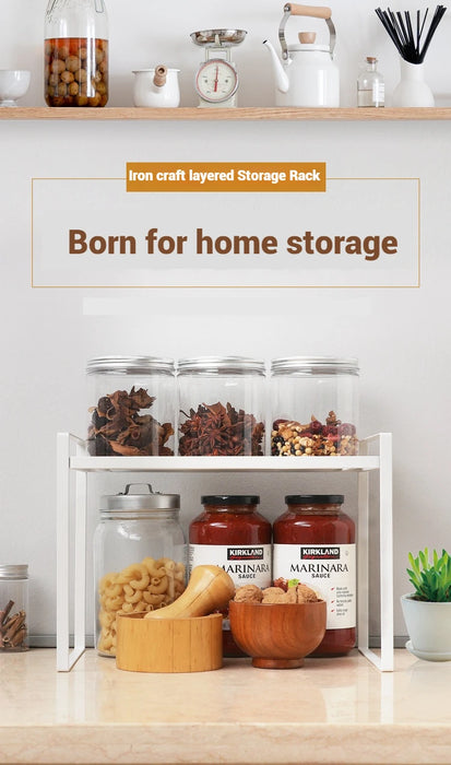 Over‑sink Metal Kitchen Drying Rack — Plates, Cutlery & Tableware Organiser