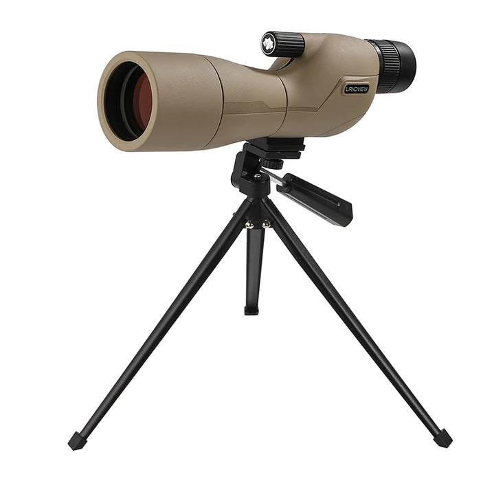 25–75x60 Spotting Scope — FMC BAK4 Optics, IPX6 Waterproof, Tripod & Phone Adapter