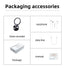 32GB Keychain Voice Recorder — Mini Digital Dictaphone, MP3 Player with Noise Reduction