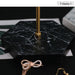T-shaped Jewellery Display Stand — Wood & Metal, Gold and Black options