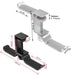 PC Gaming Aluminium Dual Headset Stand — Under-Desk Clamp with Adjustable Rotating Arm
