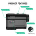 Golf Laser Rangefinder with Slope & Flag Lock — 6x Magnification, Type‑C Recharge (600/1000m)