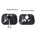 360° Swivel Fish Finder Mount Bracket — Adjustable Rod Holder for Inflatable Boats & Kayaks