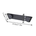 Self‑Adhesive Wall‑Mounted Pot Lid Rack – Black (1/2/4 pcs)