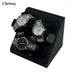 PU Watch Winder for 3 Automatic Watches