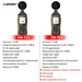 SW-523 / SW-524 Digital Sound Level Meter (30–130 dB) Handheld Noise Meter