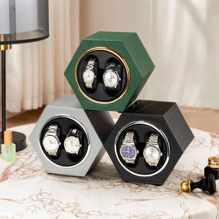 Type-C Mini Single Motor Watch Winder with Adjustable Rotation Modes