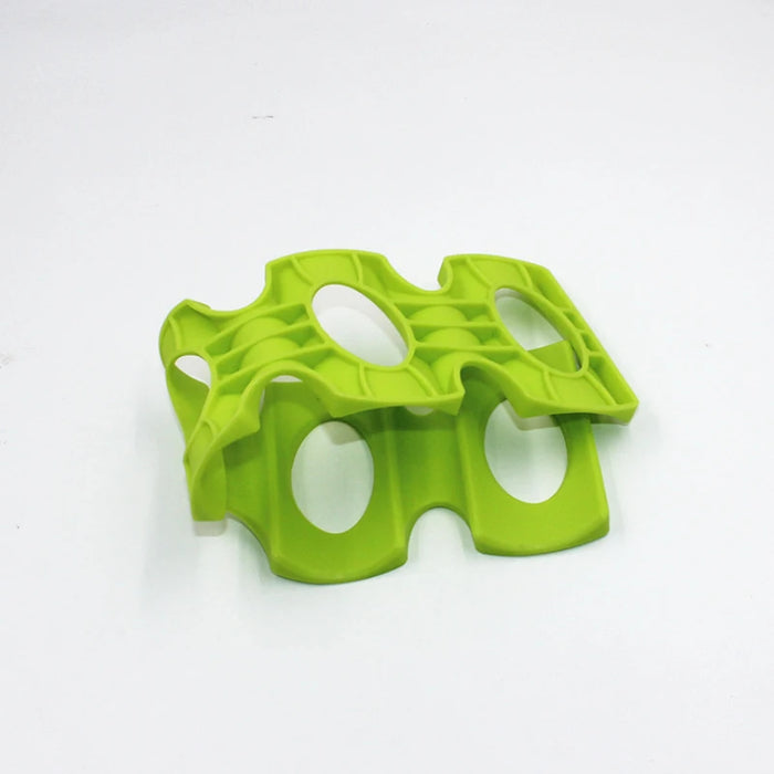 Silicone Fridge Can & Bottle Rack Mat — 1 or 2 Pack (Red, Green, Black)