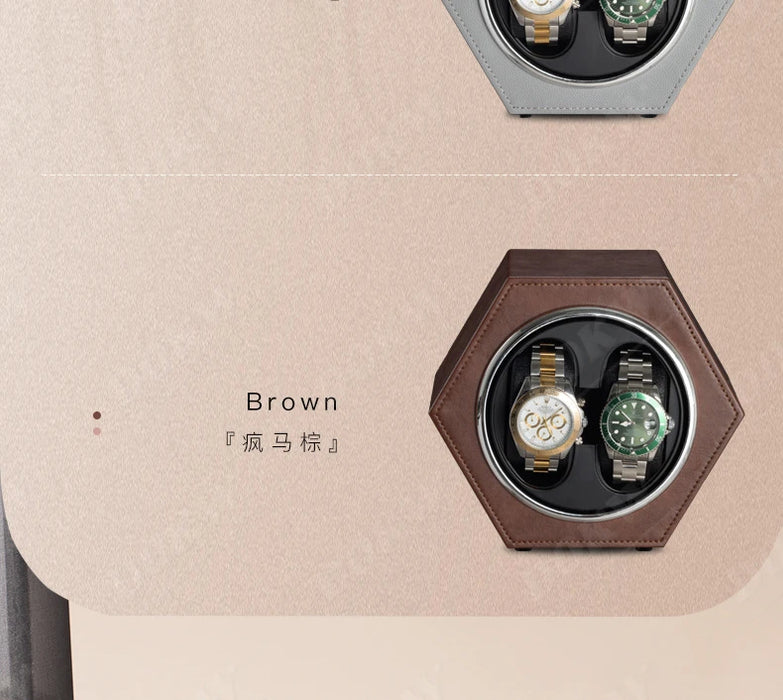 Type-C Mini Single Motor Watch Winder with Adjustable Rotation Modes