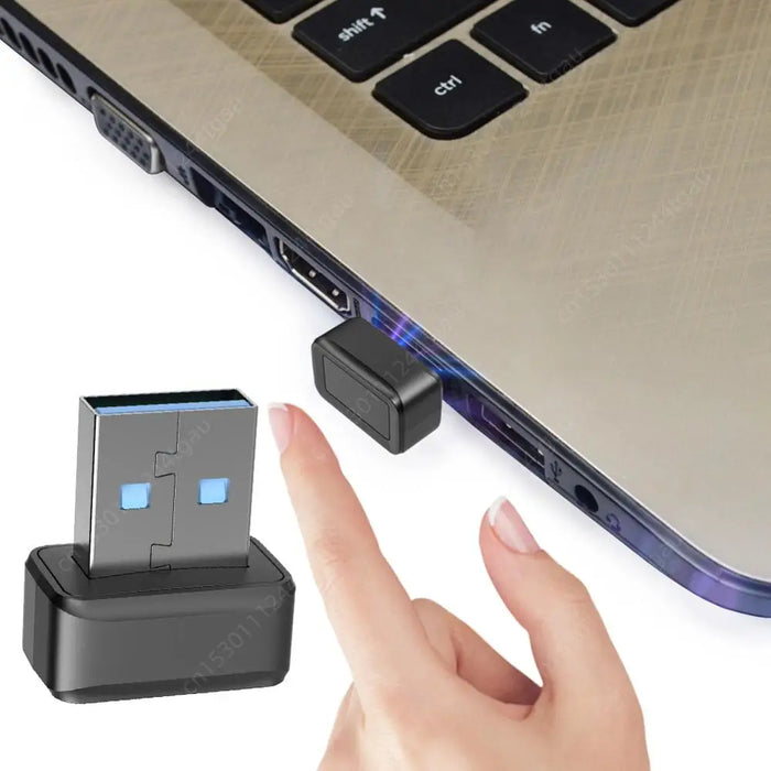 USB Fingerprint Key U5/U7/U8 — 360° Biometric Reader for Windows 10 and 11