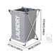 Large Foldable Waterproof Laundry Basket – 600D Oxford Storage Organiser